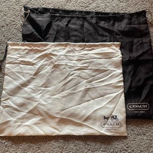 COACH dust bags (2)
